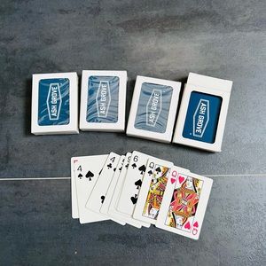 New set of 4 decks of card